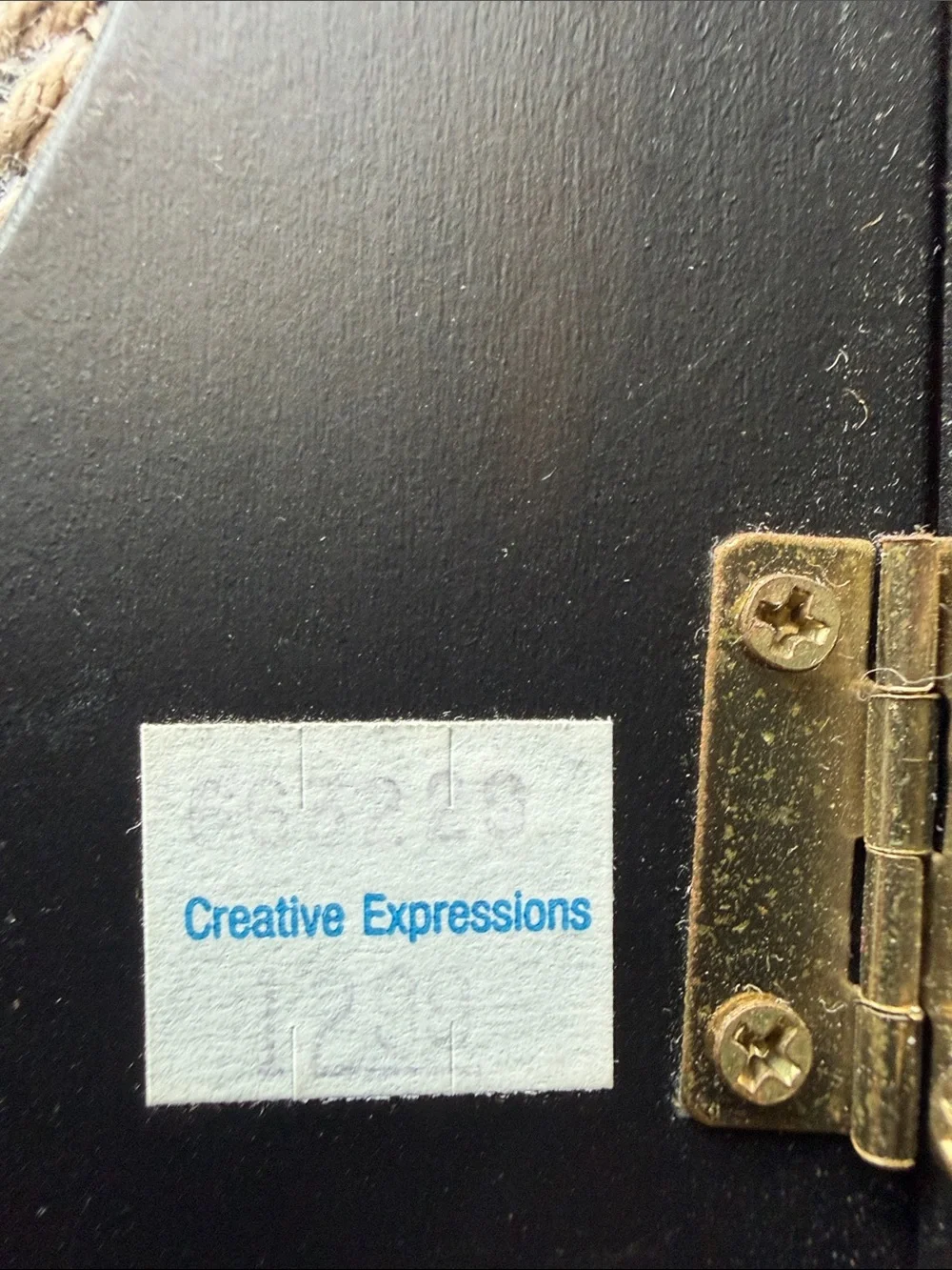 Expressions Black Foldable Display Easel